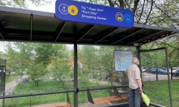 В Мариуполе появилась «умная» остановка