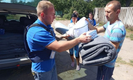 Жителям Донецкой области благотворители передали гуманитарную помощь