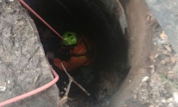 Пожилая женщина провела в глубокой яме двое суток