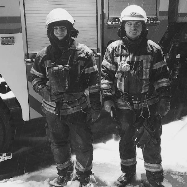 Под российским обстрелом, при выполнении своих обязанностей, погибли два спасателя