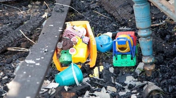 В «ДНР» – пожар в частном доме: погибли трое малышей