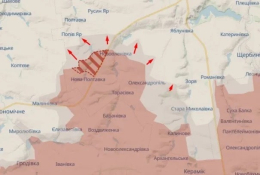 Враг упорно продвигается в направлении Константиновки