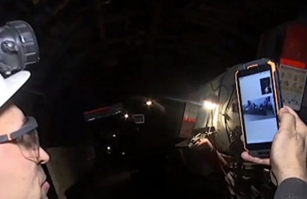 Рекорд на ш. «Юбилейная» - на глубине 500 метров энергетики установили wi-fi