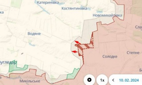 Российские оккупанты продвинулись восточнее Угледара