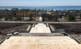 В Мариуполе продолжается строительство военизированного молодежного центра