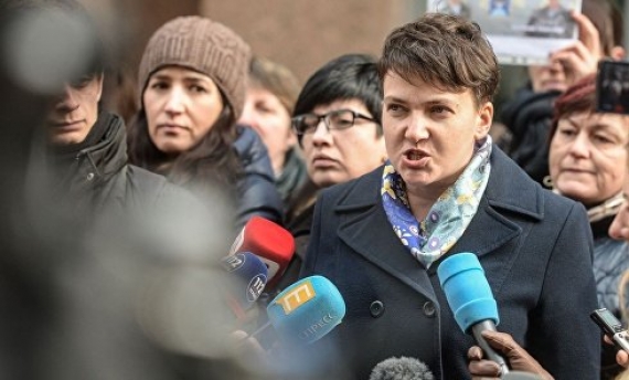 О поездке Савченко в окупированный Донецк