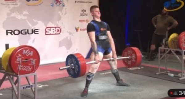 Краматорец стал чемпионом Европы по пауэрлифтингу