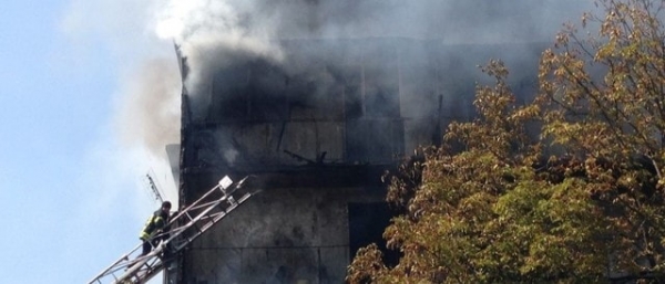 В г. Часов Яр на пожаре пострадали три человека, один из них скончался