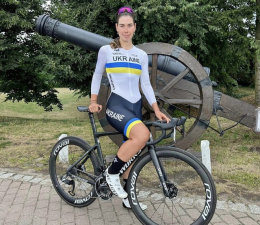 Спортсменка из Лимана победила на международной велогонке