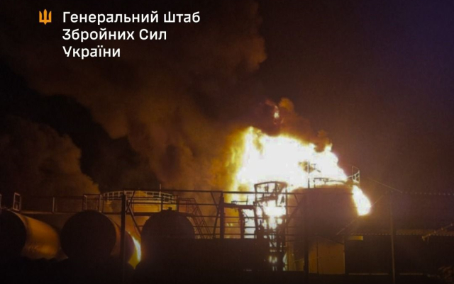 Силы обороны Украины нанесли серию ударов по военным объектам врага