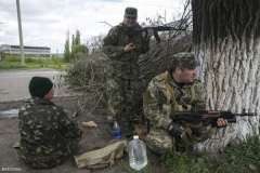 В Донецке боевики украли у мирного жителя покупки из магазина