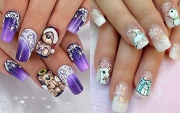 Красивый маникюр на Новый год 2020: идеи дизайна ногтей, фото