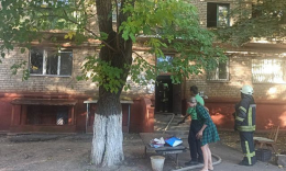 Выскочили, в чем были – в Краматорске произошел пожар в квартире многоэтажного дома (фото)