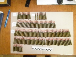 У пассажира автобуса полицейские изъяли патроны