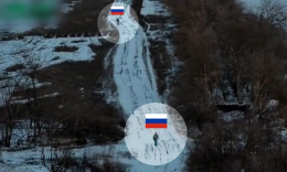 Штурмовики вражеской армии массово сдаются в плен у г. Часов Яр