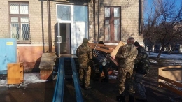 Военный госпиталь получил гуманитарную помощь