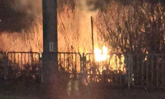 Российские беспилотники атаковали село Былбасовка в Славянской громаде