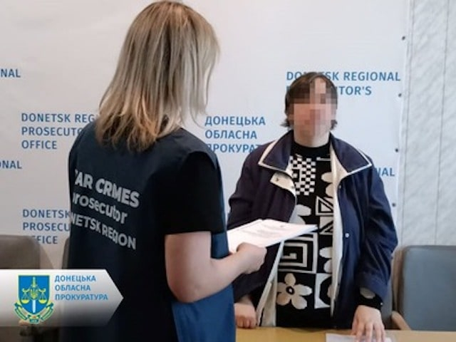 Коллаборантка из Константиновки осуждена к 14-ти годам заключения