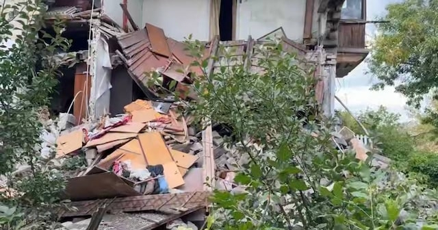 В Макеевке обвалилась часть дома – жильцы обвиняют местные власти