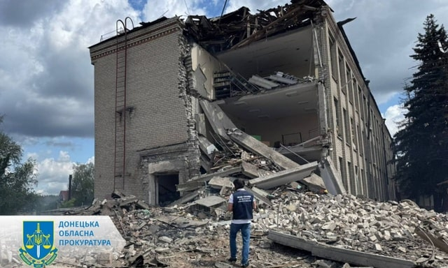 Во время ракетной атаки в Святогорске ранены пять человек