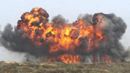 В Путиловском районе Донецка прогремел мощный взрыв