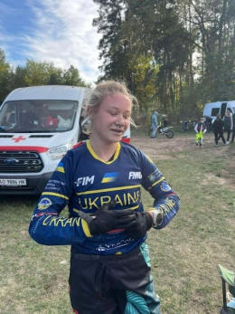 Спортсменка из Покровска лидировала на Кубке Украины по мотокроссу