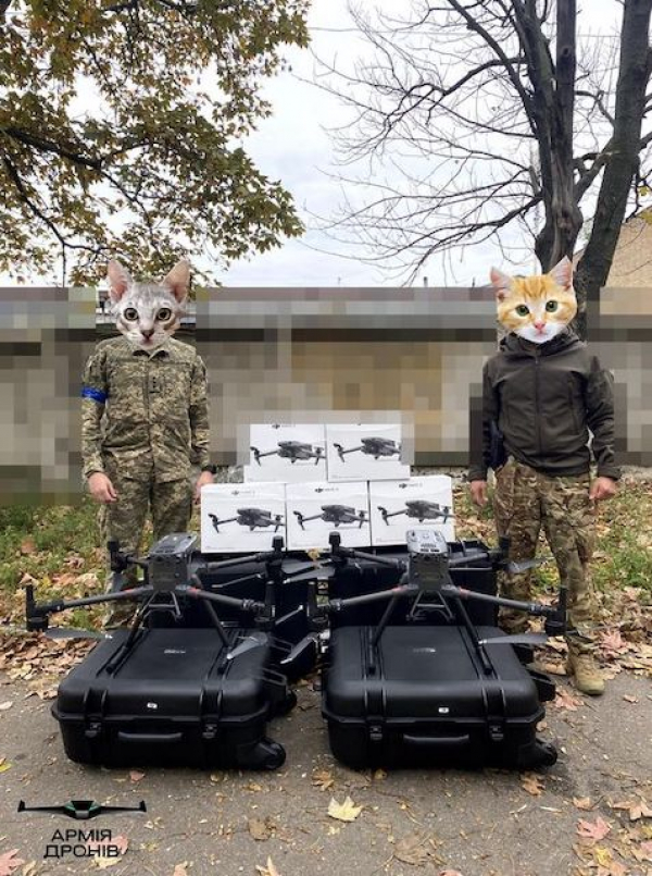 12 беспилотников от «Армии дронов» переданы на Донецкое направление