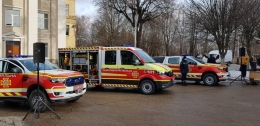 Спасатели области получили новые пожарные машины