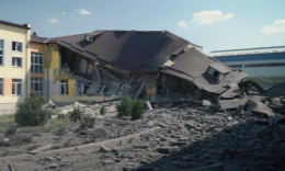 Ракетный удар по Дружковке – повреждены школы, объекты культуры, пожарная часть (фото, видео)