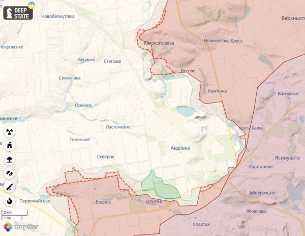 Российские войска под Авдеевкой меняют тактику