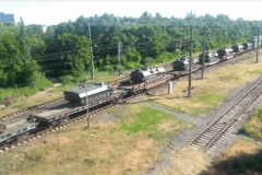 На Донбасс зашел очередной эшелон военной техники из РФ