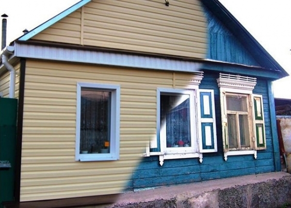 Чем можно недорого облицевать старый дом