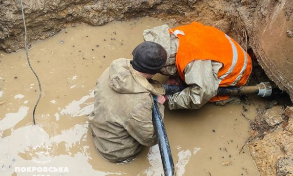 Аварию на водоводе в г. Родинское ликвидировали двое суток