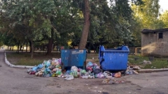 В оккупированном Харцызске – мусорный коллапс