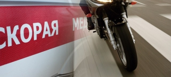 В Донецке мотоцикл наехал на пенсионерку