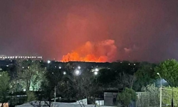 В оккупированном Мариуполе произошел масштабный пожар