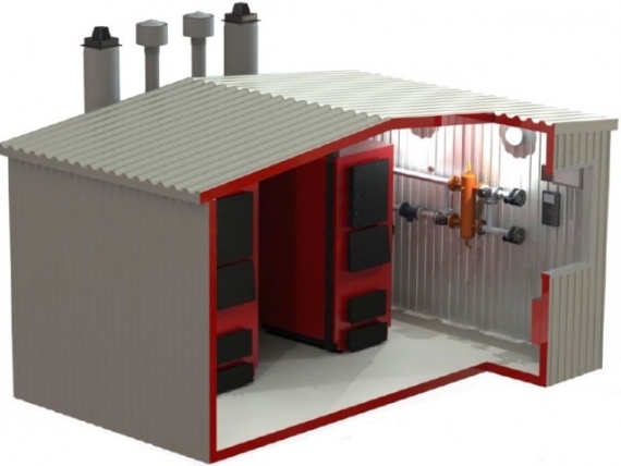 Блочно-модульные твердотопливные котельные установки в Украине