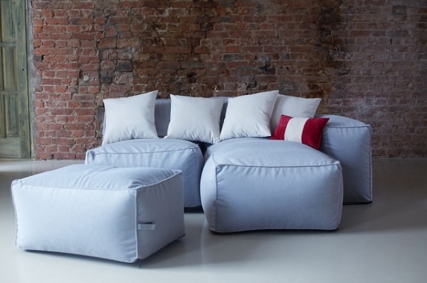 Бескаркасная мебель: виды, интерьерные советы