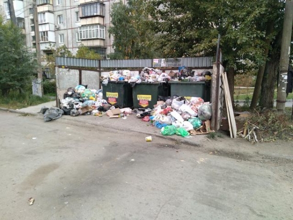 Мусорный коллапс в Авдеевке