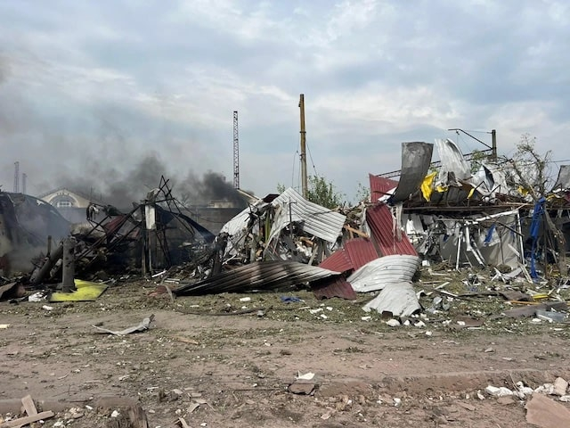 Россияне трижды атаковали Лиман - ранены 8 человек