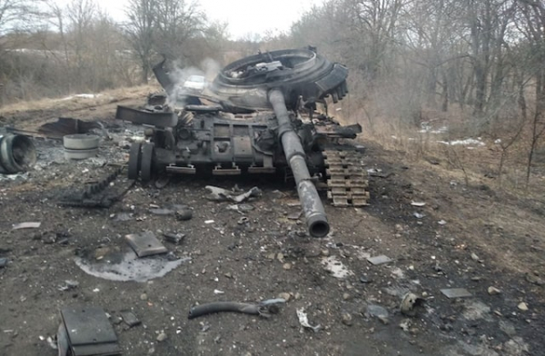 ВСУ возле Авдеевки уничтожили колонну российских танков