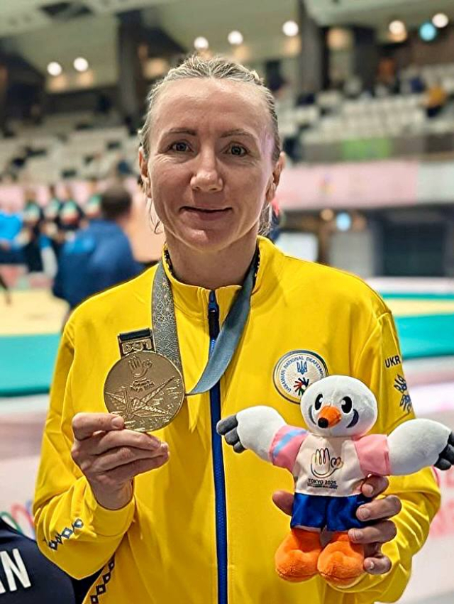 Дзюдоистка из Мариуполя получила в Токио еще одну награду – золотую медаль