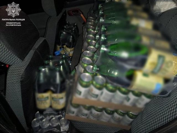 В Славянске задержан водитель с запрещенным в регионе алкоголем