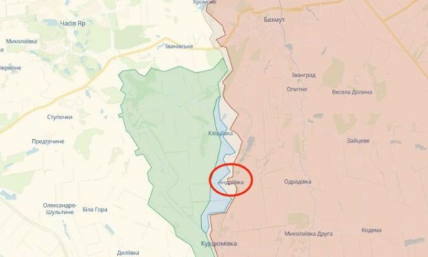 В Генеральном штабе ВСУ подтвердили информацию о взятии Андреевки