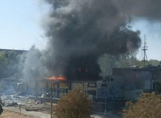 Оккупанты обстреляли Николаевку - ранена 5-лятняя девочка, разрушено здание «Укрпочты»